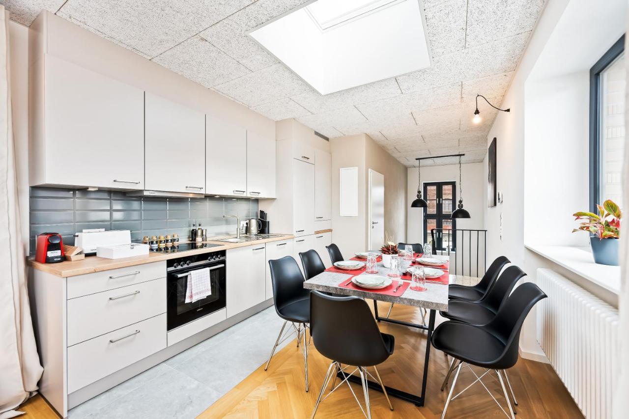 Апартаменты Lit Living - Luxus Loft - Box Spring - Air Con - Bbq - Panorama Мангейм Экстерьер фото