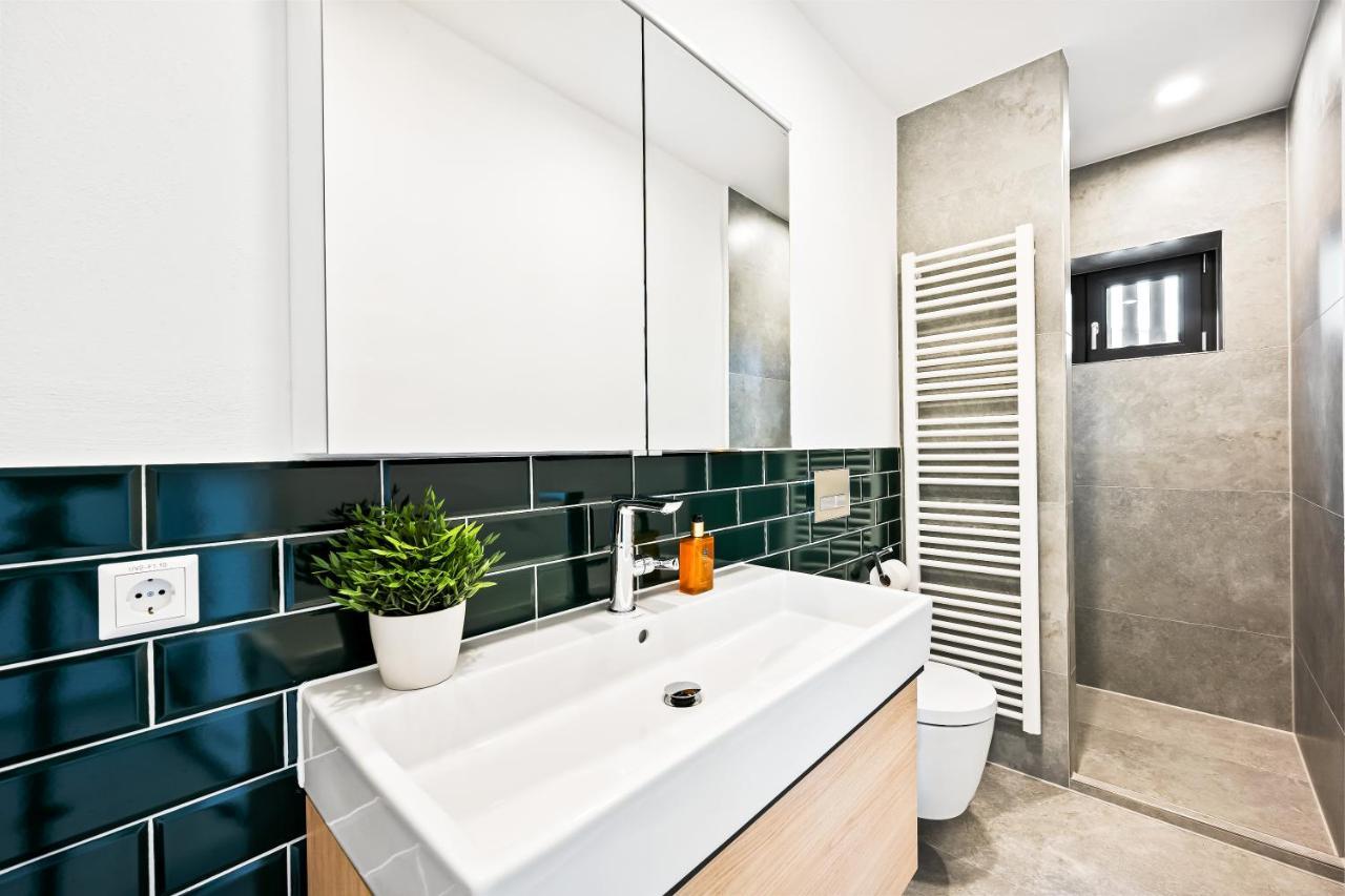 Апартаменты Lit Living - Luxus Loft - Box Spring - Air Con - Bbq - Panorama Мангейм Экстерьер фото