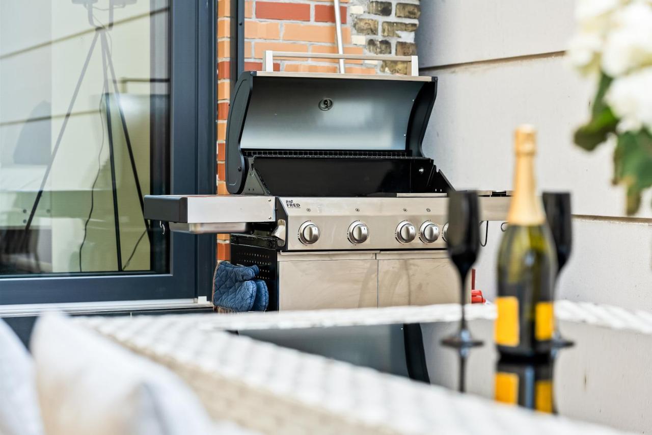 Апартаменты Lit Living - Luxus Loft - Box Spring - Air Con - Bbq - Panorama Мангейм Экстерьер фото