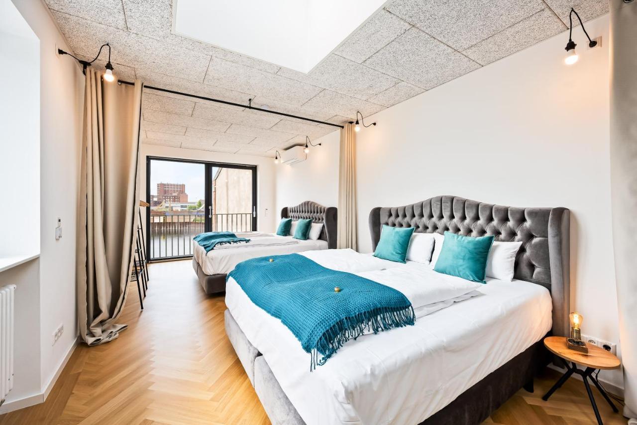 Апартаменты Lit Living - Luxus Loft - Box Spring - Air Con - Bbq - Panorama Мангейм Экстерьер фото